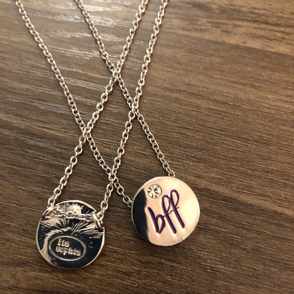 LIa Sophia Silver BFF Necklace - Picture 3 of 7